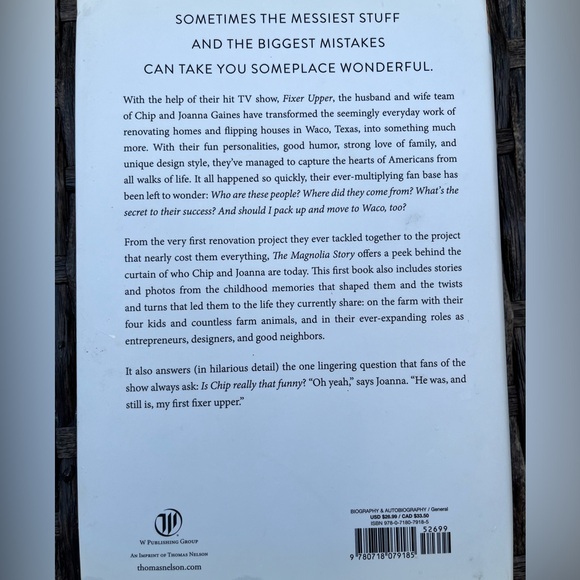 The Magnolia Story by Chip and Joanna Gaines with Mark Dagostino - Picture 2 of 3